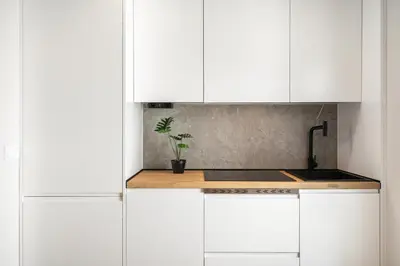 Una cocina o zona de cocina en Room Canalejas