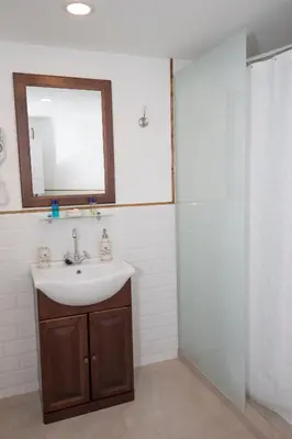 Un baño de Hostal Central Palace Madrid