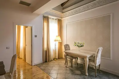 Zona de estar de Hostal Central Palace Madrid