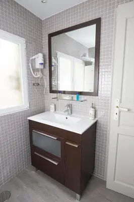 Un baño de Hostal Central Palace Madrid