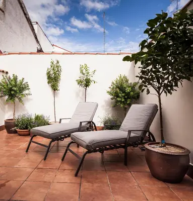Zona de estar de Mante House - Malasaña Design