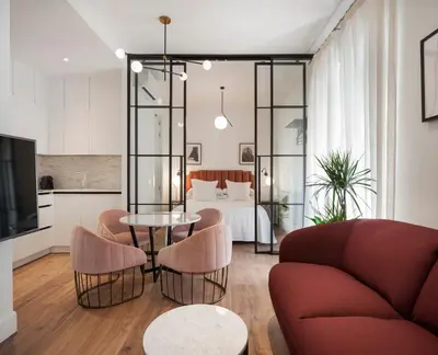 Zona de estar de Mante House - Malasaña Design