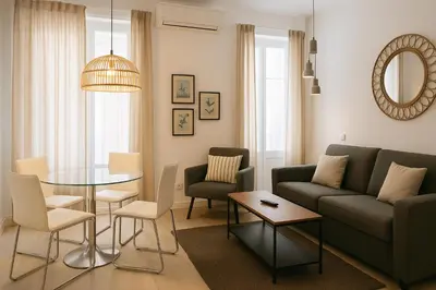 Zona de estar de CH Six Rooms