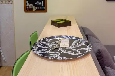 Zona de estar de Apartamentos Esperanza