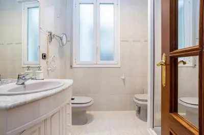 Un baño de Apartamentos Esperanza