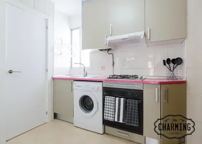 Una cocina o zona de cocina en Argensola - Apartamento de 2 dormitorios con Terraza