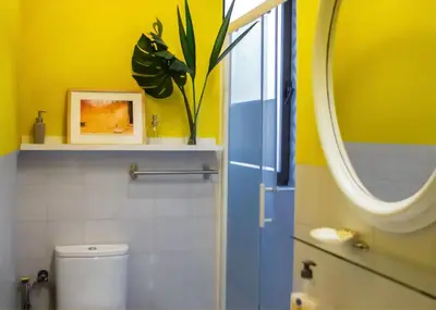 Un baño de Apartamento moderno junto a la Gran Via