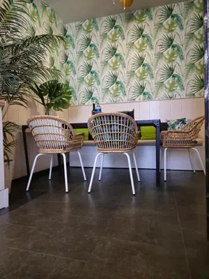 Zona de estar de Apartamento moderno junto a la Gran Via