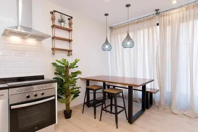 Una cocina o zona de cocina en **NEW** GRAN ESTUDIO A ESTRENAR CENTRO de MADRID
