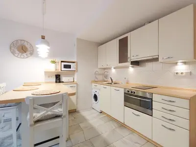 Una cocina o zona de cocina en DFLAT Escultor Madrid Apartments