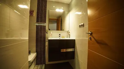 Un baño de Apartments Madrid Eliptica