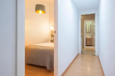Cama o camas de una habitación en Apartamento con Estilo en Madrid de los Austrias -Tradición Renovada