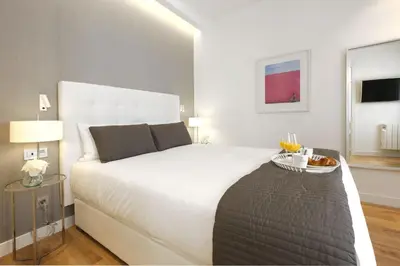Cama o camas de una habitación en Angel Square