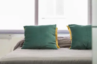 Cama o camas de una habitación en Callao Apartment
