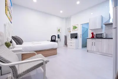 Una cocina o zona de cocina en ABC Apartments Madrid