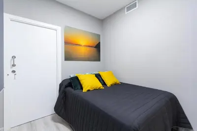 Cama o camas de una habitación en Prado Apartment