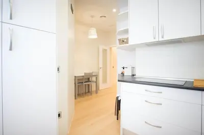 Una cocina o zona de cocina en Bright Luxury apt. Puerta del Sol - Madrid