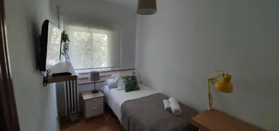 Cama o camas de una habitación en Real Beds Madrid