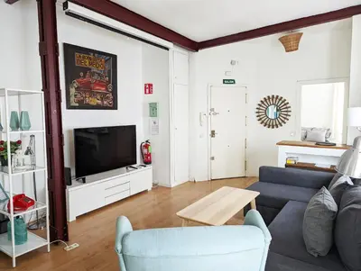 Zona de estar de Apartamento Plaza de la Paja