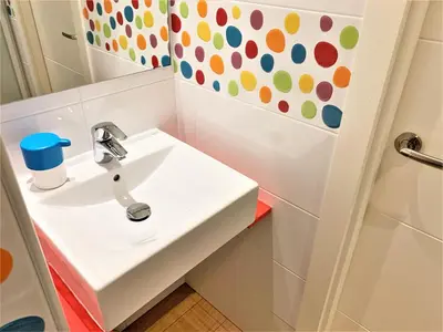 Un baño de Hostal Arco Iris
