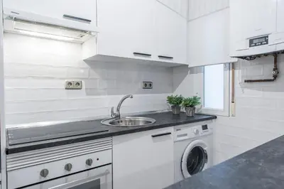 Una cocina o zona de cocina en Zurbano Madrid - Apartamento Elegante y Confortable en el Centro