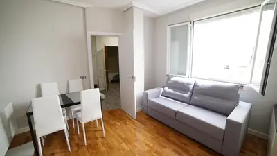 Zona de estar de Apartments Madrid Principe 2