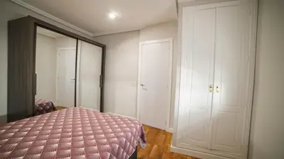 Cama o camas de una habitación en Apartments Madrid Principe 2