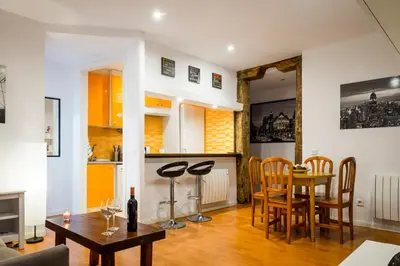 Una cocina o zona de cocina en Colegiata