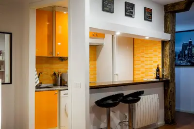 Una cocina o zona de cocina en Colegiata