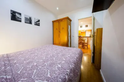 Cama o camas de una habitación en Colegiata