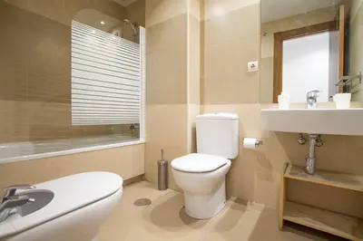 Un baño de Apartamentos Adelfas