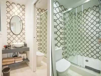 Un baño de Un perfecto refugio en el centro de madrid