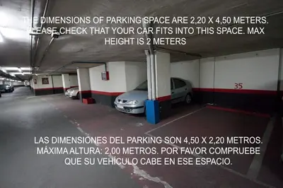 Plano de Piso parking en el madrid más castizo