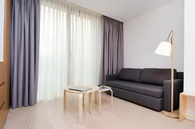 Zona de estar de Edmond Vibes Barrio de Salamanca