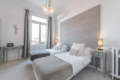 Cama o camas de una habitación en PENTHOUSE deluxe GRANVIA, by MONARO
