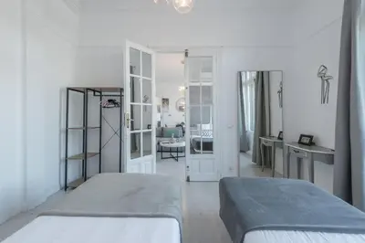 Cama o camas de una habitación en PENTHOUSE deluxe GRANVIA, by MONARO