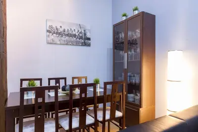 Una cocina o zona de cocina en Cozy Apartment in Plaza Mayor Square by Batuecas