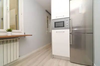 Una cocina o zona de cocina en Bright Apartment in La Latina by Batuecas