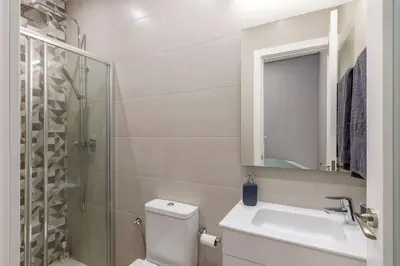 Un baño de Increíble Apartamento junto a Gran Vía