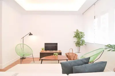 Una televisión o centro de entretenimiento en Beautiful Apartment in Quevedo by Batuecas
