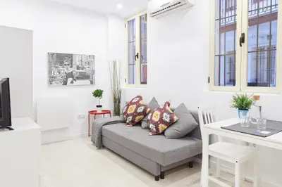 Zona de estar de LEEWAYS APARTMENT in DIVINO PASTOR