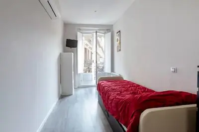 Cama o camas de una habitación en 5 Calle Álamo