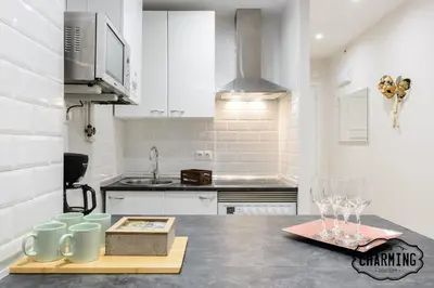 Una cocina o zona de cocina en Mercado de San Miguel - Apartamento de 1 dormitorio