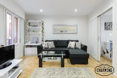 Zona de estar de Mercado de San Miguel - Apartamento de 1 dormitorio