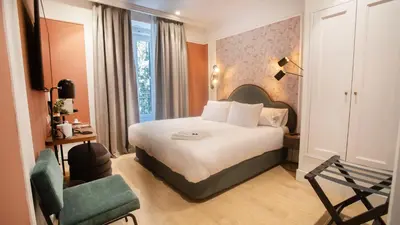 Cama o camas de una habitación en Soho Boutique Opera
