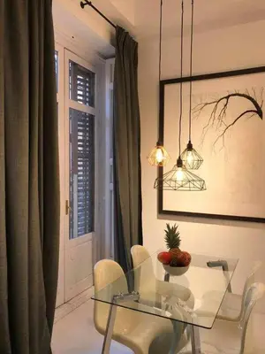 Zona de estar de (Carmen) Modern & luxury space near Plaza Mayor