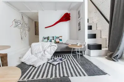 Cama o camas de una habitación en (Almudena) Modern & luxury space near Plaza Mayor