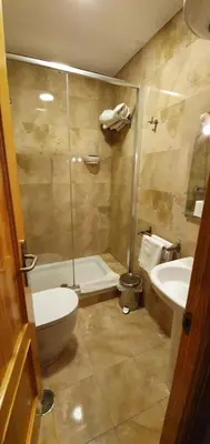 Un baño de Hostal Moncloa