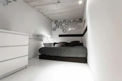 Cama o camas de una habitación en (Darío) Modern & luxury space near Plaza Mayor
