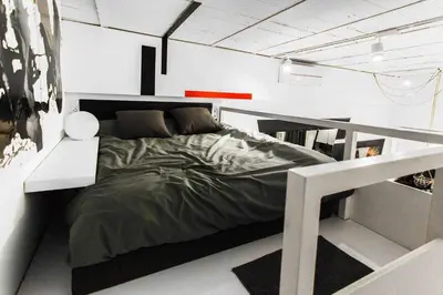 Cama o camas de una habitación en (Esperanza) Modern & luxury space near Plaza Mayor